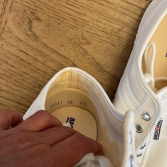 BACKYARD FOOTWEAR SNEAKERS.  NEW IN BOX.   SIZE IS 46 or 12.5 US - Picture 6 of 8